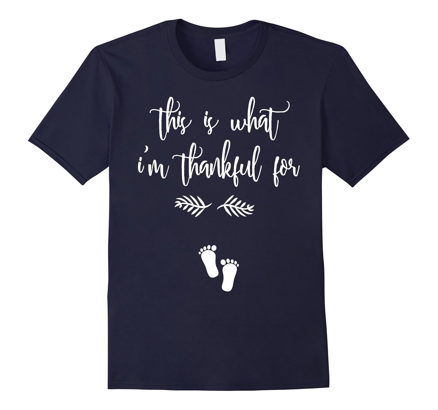 Thanksgiving Pregnancy Announcement Shirt Thankful Shirt-Rose