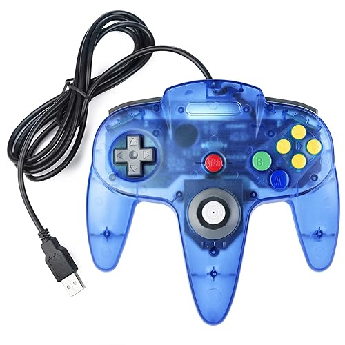 Classic USB Controller for N64 Gaming, miadore USB Retro N64