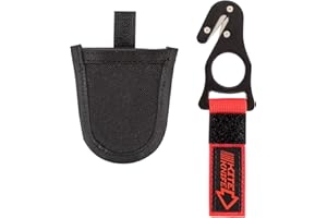 haihong Harnesses Kite Hook Safety-Knives Paragliding Skydiving with Pocket 2020 Red/Black sk16