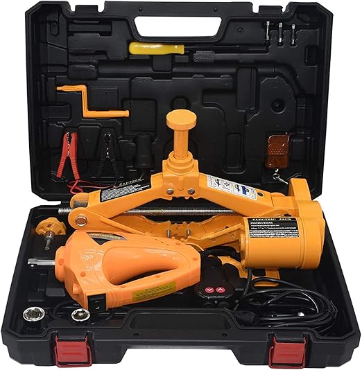 Electric Car Scissor Jack 12V DC 2.5T Automatic Scissor Lift Jack