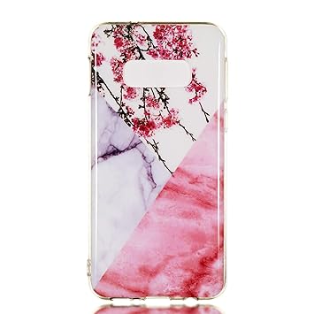 Lomogo Samsung Galaxy S10e / G970 Case Soft Silicon Case Shockproof Anti-Scratch Marble Case Cover for Samsung Galaxy S10e - LOYHU190125 L5