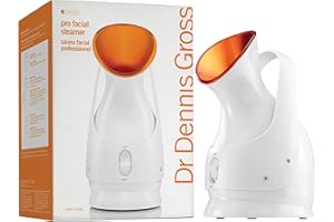 DR DENNIS GROSS Dr. Dennis Gross Pro Facial Steamer for Facial Deep Cleaning: Infuse Skin with Hydration, Clarify Complexion, and Detox Skin