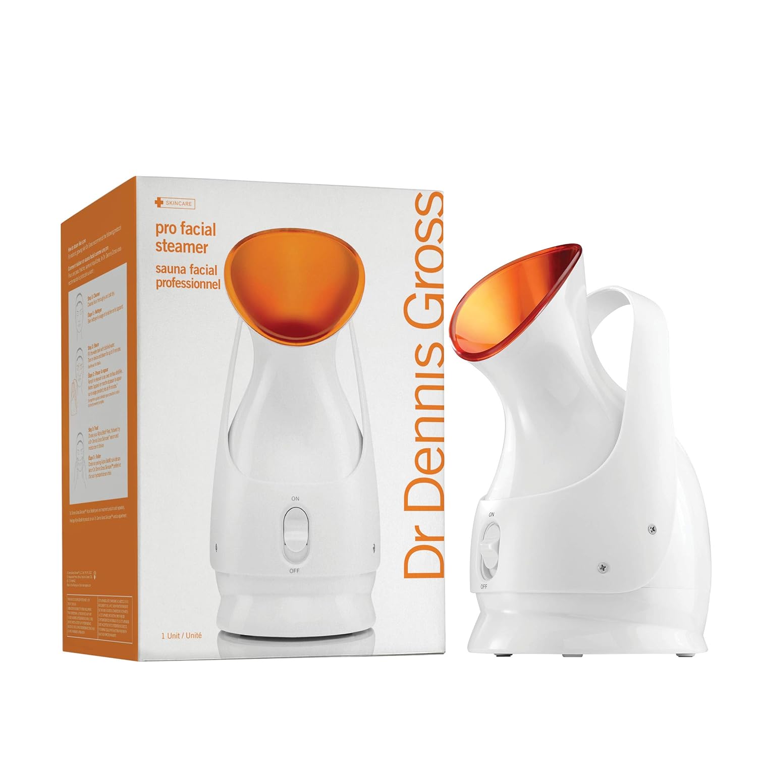Dr. Dennis Gross Pro Facial Steamer. Infuse Skin with Hydration, Clarify Complexion, and Detox Skin: Beauty