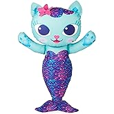 Swimways Gabby’s Dollhouse Mercat Swim Huggable, Gabby’s Dollhouse Toys, Bath Toys & Beach Toys, Floating Water Stuffed Anima