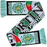 Sporting Lisbon | Soccer Fan Scarf | Premium Acrylic Knit