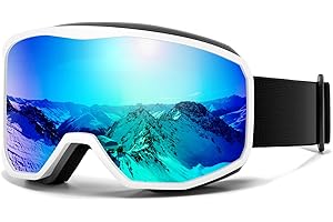 SUNGAIT Ski Snowboard Goggles for Men Women Anti-Fog 100% UV Protection OTG Skiing Skating