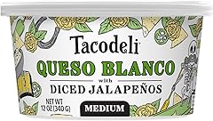 TACODELI Queso Blanco with Jalapenos, 12 OZ
