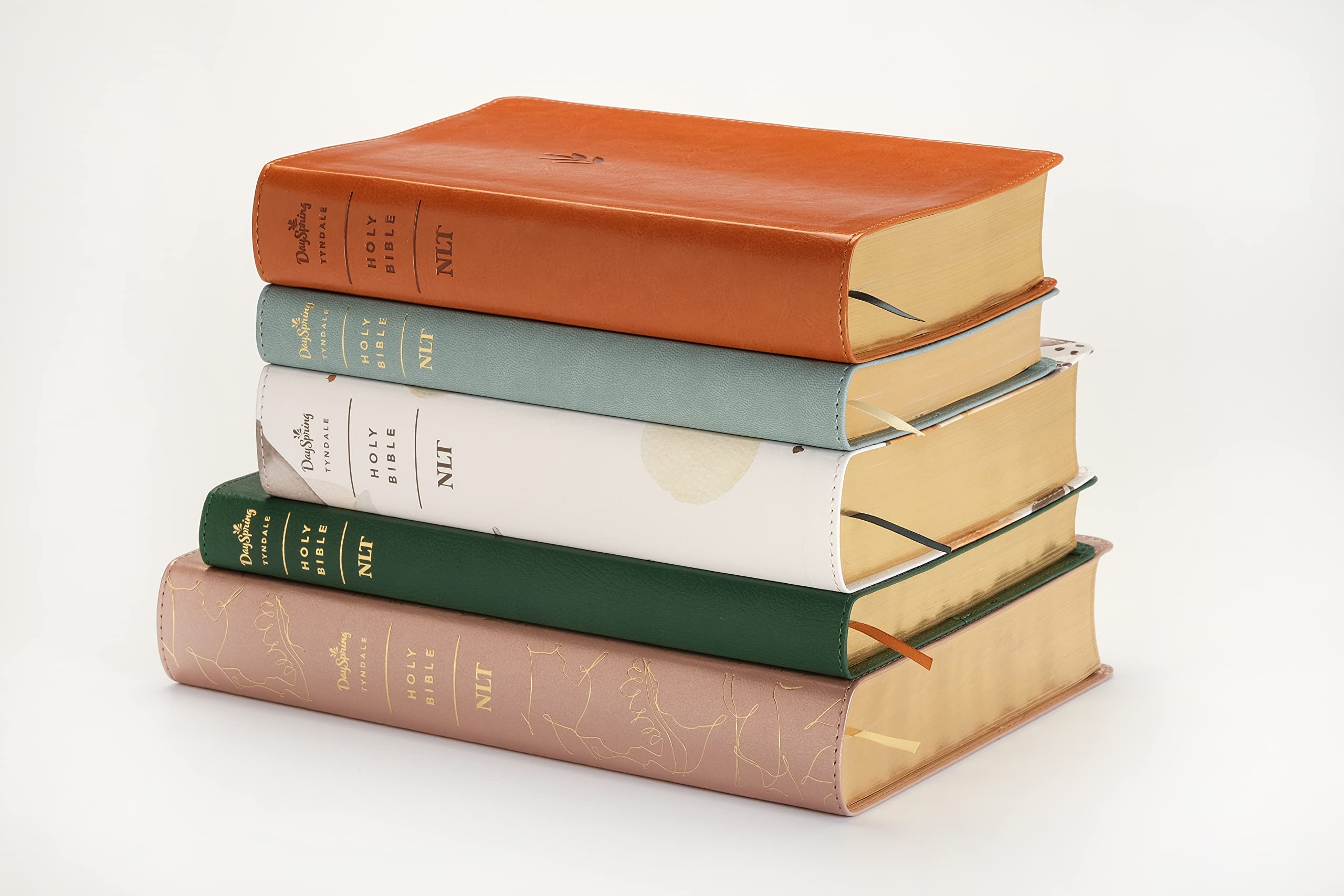NLT Personal Size Giant Print Bible, Filament-Enabled Edition (LeatherLike, Classic Tan, Red Letter): DaySpring Signature Collection