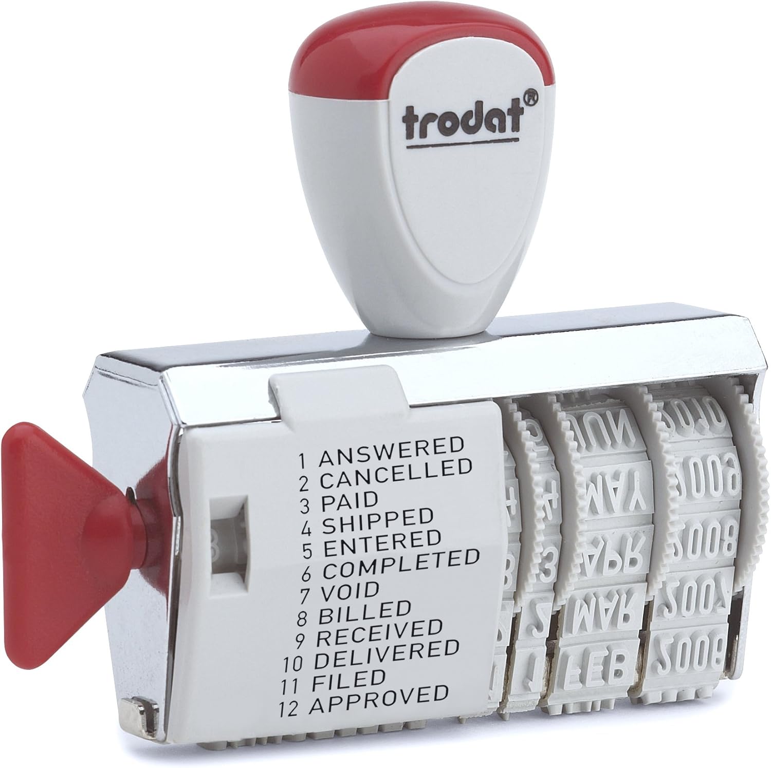 Trodat Classic Line1117 Dial a Phrase Rubber Stamp Dater Amazon.co.uk