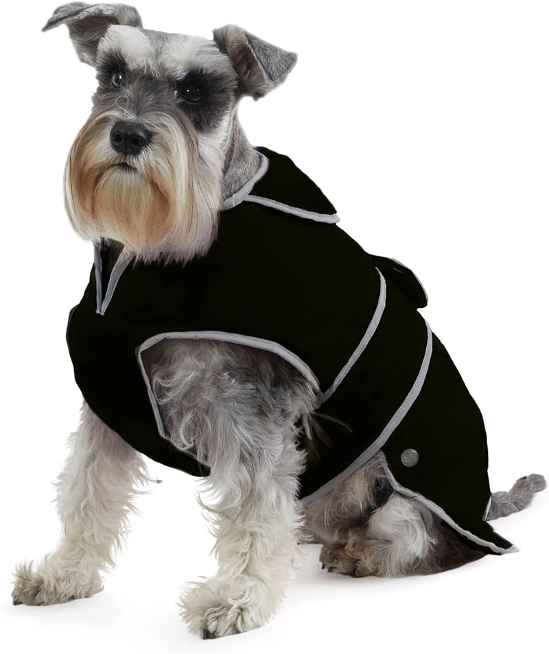 Ancol Muddy Paws All Weather Stormguard Coat Black XS (25cm) 43cm Girth