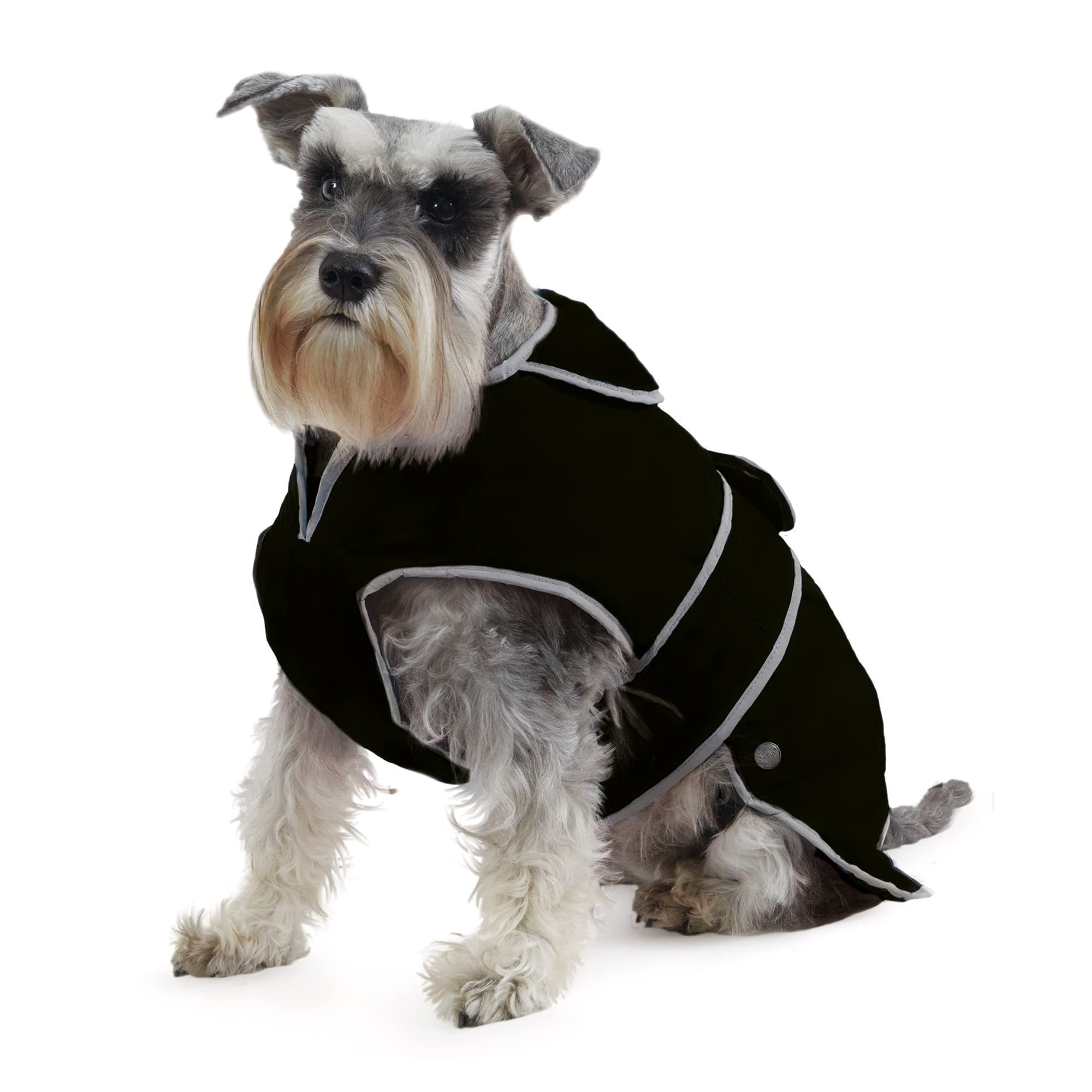 Ancol Muddy Paws All Weather Stormguard Coat . Black. Size X-Large ( Length 60cm, up to 86cm girth)