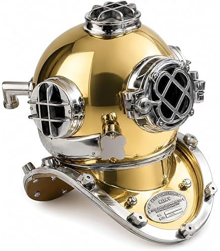 Amazon.com : Robin Exports Bronze Adult Diving Helmet Mark V 18