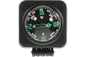 Milisten Car Compass Ball Automotive Dashboard Mount Boat Compass for Navigation, Adjustable Design for Car and Boat, Compact Size, Reliable Direction Finder