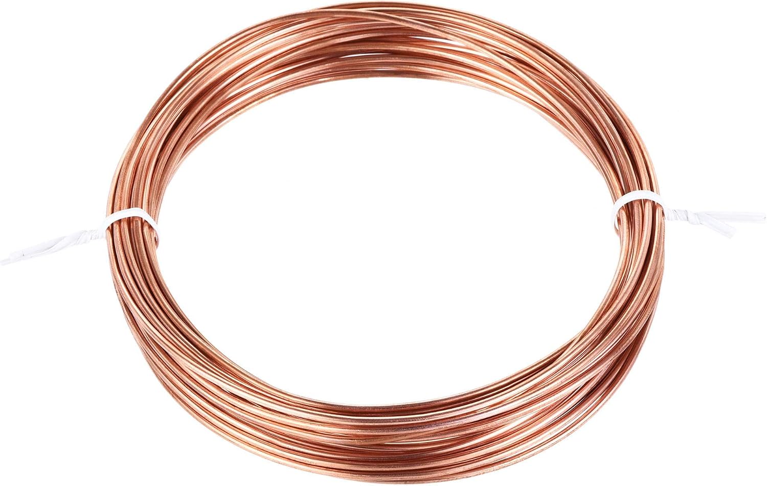 sourcing map Refrigeration Tubing 1.8mm OD x 0.8mm ID x 24.5Ft Length Copper Tubing Coil
