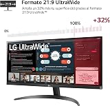 LG 29WP500-B 29 inch IPS UW FHD 2560x1080 75Hz Monitor 2xHDMI 5ms view 2