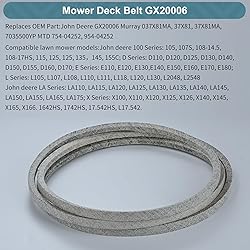 1/2 x 89 Inch Drive Belt GX20006, UC30568 Belt