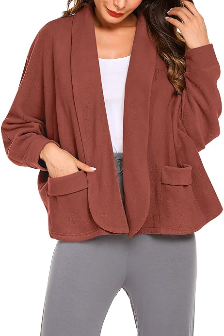 cotton bed jacket plus size