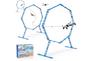 Dolanus 3-Pack Obstacle Hoops for FPV Racing Drones - Durable & Easy-Build - Ideal Drone Obstacle Course for Kids 6-12 & Adul