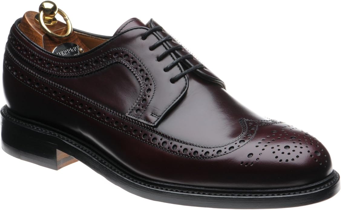 Herring Leconfield Brogue in Burgundy