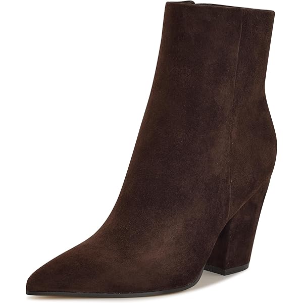 NINE WEST Femme Velo Bottine, Marron 210, 36.5 EU