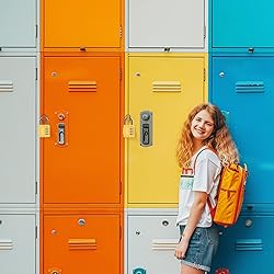 Puroma 2 Pack Combination Lock for Locker 4 Digit
