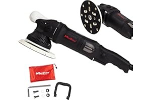 Maxshine M21 Pro Dual Action Polisher | 21mm Throw, 6” Backing Plate, 1000W Motor | Variable Speed, Ergonomic Grip, Low Vibration | Auto, Boat & Marine Detailing Buffer for Paint Correction