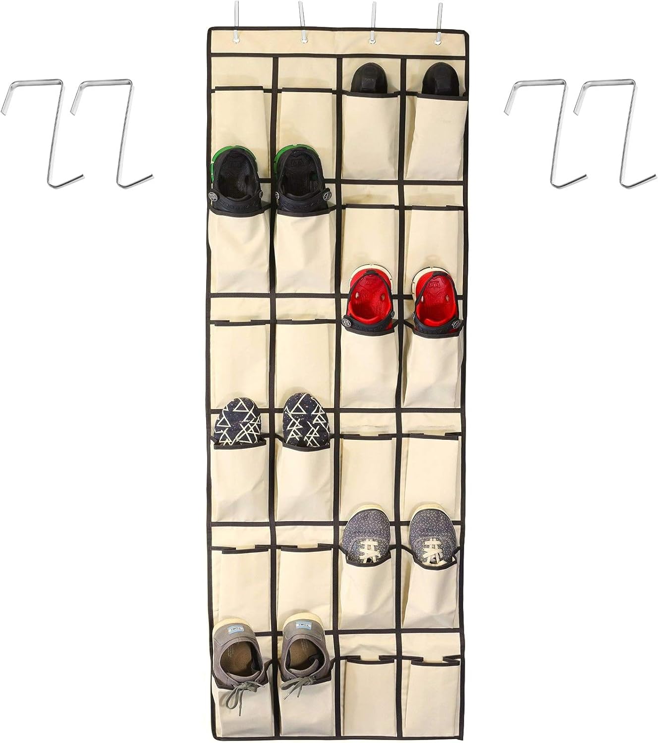 Organizador de Zapatos Multifuncional Que cuelga sobre la Puerta ZJW