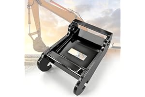 Noliven X-Change Coupler Bracket Compatible with Bobcat E Series, High-Carbon Steel Quick Attach Mini Excavator Attachments, 