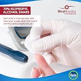 Farla Medical MediSwabs Pre Injection Alcohol Wipes 70% Isopropyl 100 view 4