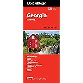 Rand McNally Easy to Read: Georgia State Map