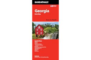 Rand McNally Easy to Read: Georgia State Map