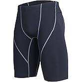 beroy Mens Compression Shorts Training Athletics Workout Tight Sports Base Layer with One Pocket