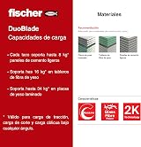 fischer DuoBlade S LD Self-Drilling Plasterboard Plug 25 pcs 4.5x40 screws view 6