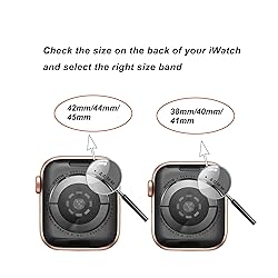 Secbolt Bling Band and Case Compatible with Apple