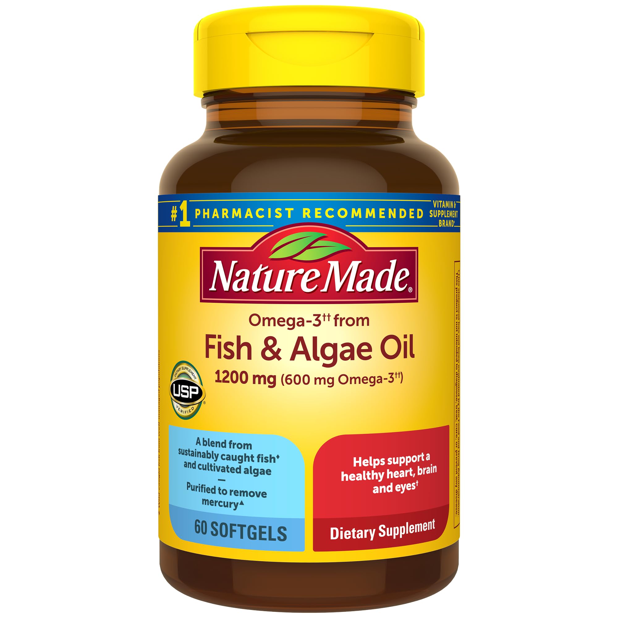 Omega 3 from Fish & Algae Oil