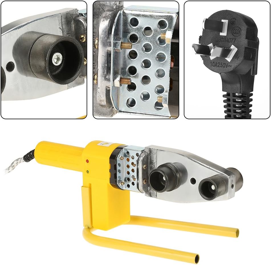 Kits De Tetes Avec Boite 2 V 600 W Full Automatique Chauffage Electrique A Temperature Controlee Ppr Pe Pp Tube Tuyau A Souder Accessoires De Soudage Accessoires Pour Outillage Electroportatif Neonwave Es