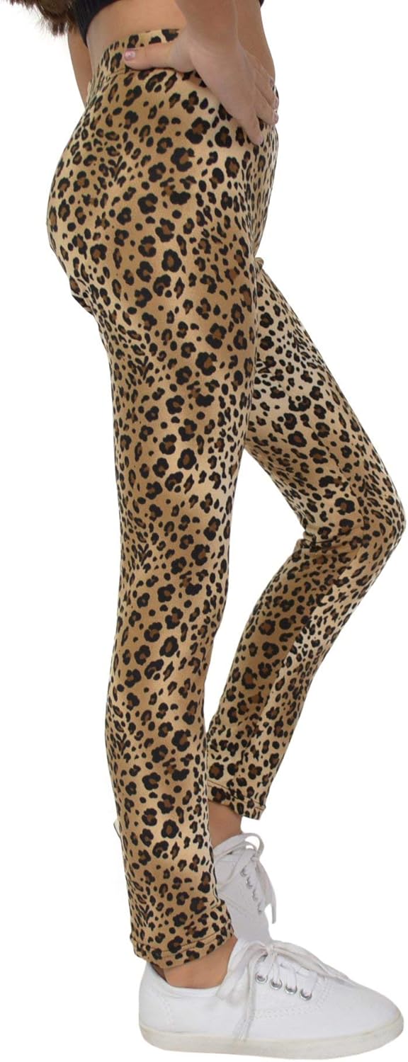 Oh So Soft Solid and Print Women's and Girl's Leggings: Clothing