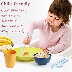 Homienly 10 inch Deep Dinner Plates Set of 8