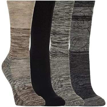Calcetines De Lana Merino Para Mujer - Walker & Hawkes, Mezcla Acrílica, Ideales Para Caminar