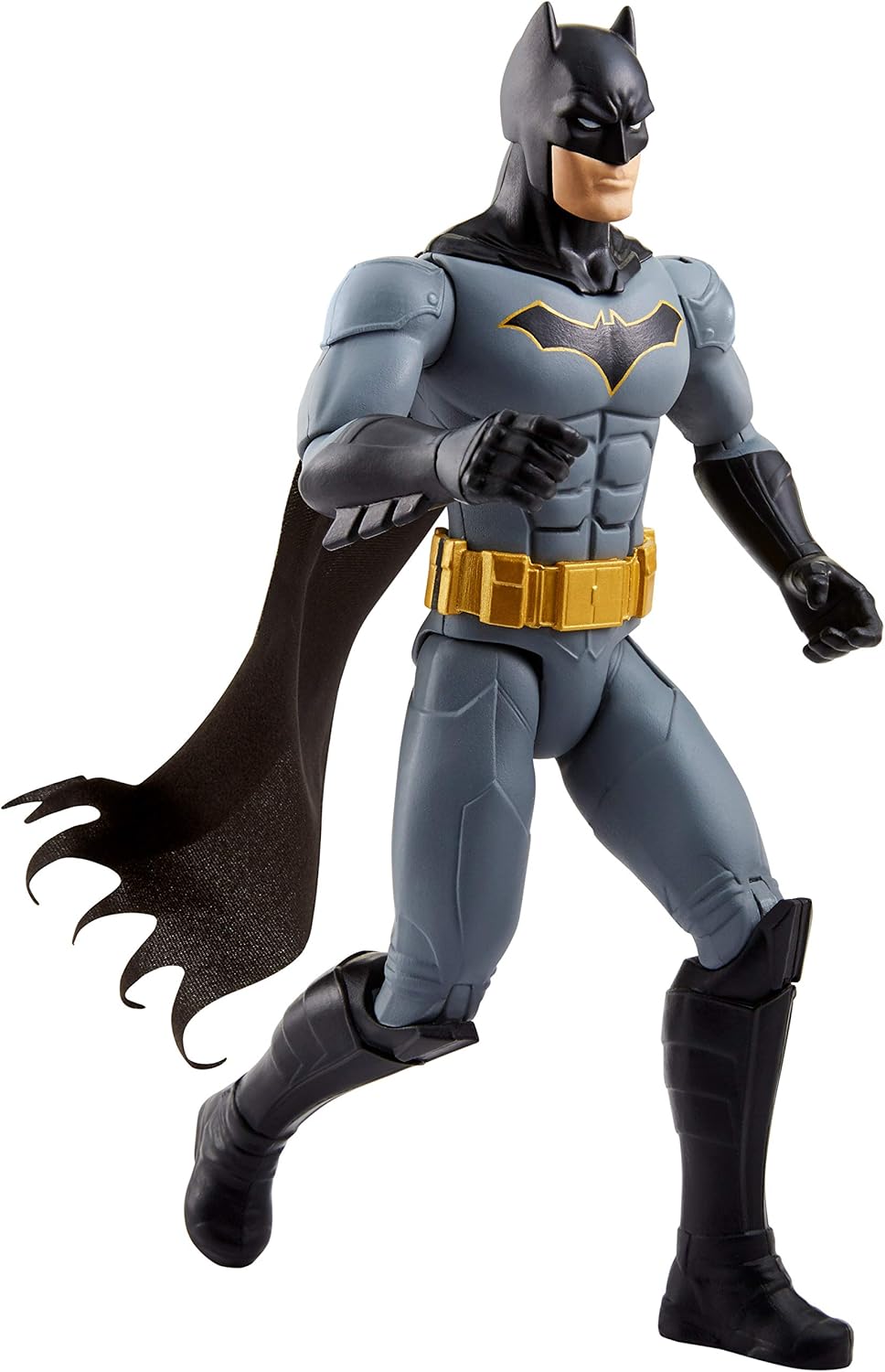 Action Figures Personaggio Batman Costume Grigio Snodato 30cm Giocattolo Bambini