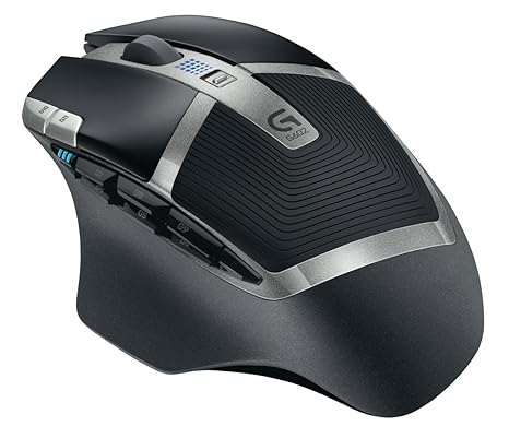 Logitech G602 Wireless Gaming Maus (Eingebauter Speicher, 4-Wege) für PC/Mac