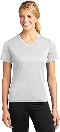 women's dri fit v neck shirts
