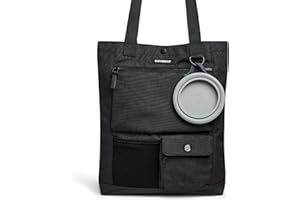 Cleverpup Park Pack 2-Piece Set Dog Gear Tote – Dog Travel Bag with 8 Pockets, Treat Pouch, Poop Bag Dispenser, Quick-Dry Ball Pocket, Collapsible Bowl, Perfect for Walks & Park Trips, Graphite