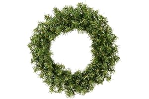 Vickerman 550915-6" Mini Pine (6 pack) Christmas Wreath (A802606-6)
