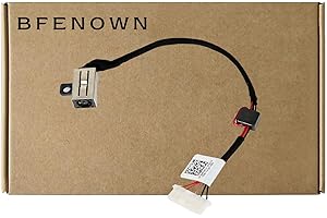 Bfenown Replacement DC Power Jack Cable for Dell Inspiron 15 3000 15-5000 5551 5552 5555 5557 5558 5559 14-5458 5459 5455 5452 P51F P64G DC30100UD00 Vostro 3458 3558 3559 P65G 3559 17-5000 5755 KD4T9