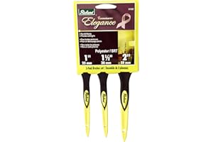 Richard 81309 Elegance Brush Set, Bundle (1", 1-1/2", 2"), 3 Pack