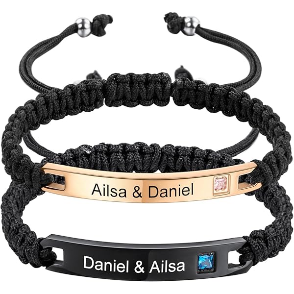 Initial Bracelet Amazon Name Bracelet Medical Alert Bracelet