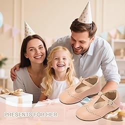 Tegeek Girls Toddler/Little Kid Mary Jane Flats
