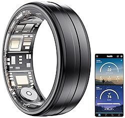 Temdan Smart Ring (2025 Upgraded),Wearable Fitness