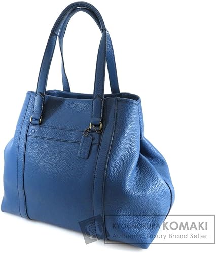 Amazon Coach コーチ ブリーカー ペブルド レザー ショッパー トートバッグ レザー メンズ 中古 トートバッグ